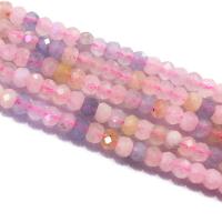 Morganite Korálek, Počitadlo, DIY & tváří, smíšené barvy, 2x3mm, Prodáno za 15.35 inch Strand