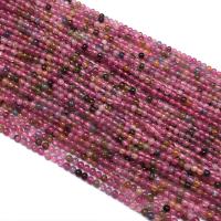 Tourmaline Korálek, Kolo, DIY, multi-barevný, 2mm, Prodáno za 15.35 inch Strand