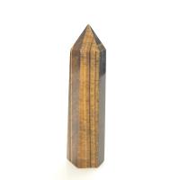 Tiger Eye Point Dekoration, polerad, blandade färger, 5-12cm, Säljs av PC