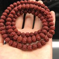 Rudraksha Armband, unisex, rot, 8mm, Länge ca. 19 cm, verkauft von PC