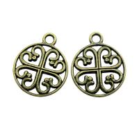 Sinc Alloy Pendants, Babhta, plátáilte, dathanna níos mó le haghaidh rogha, 14mm, Díolta De réir PC