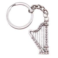 Zinc Alloy Key Lås, forgyldt, flere farver til valg, 40x21mm, Solgt af PC