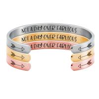 304 Cruach dhosmálta Chufa Bangle, unisex, dathanna níos mó le haghaidh rogha, Díolta De réir PC