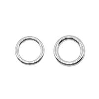 Cink ötvözet Jump Rings, Fánk, antik ezüst színű bevonattal, Vintage & DIY, nikkel, ólom és kadmium mentes, 12x12mm, Által értékesített PC