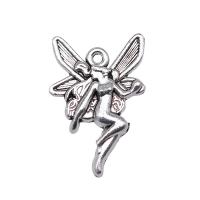 Zinc Alloy Pendants Angel plated vintage & Unisex nickel lead & cadmium free Sold By PC