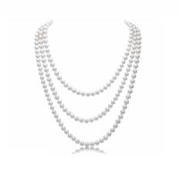 South Sea Shell pull Chain Necklace, Shell Pearl, Rond, pour femme, plus de couleurs à choisir, 8mm, Vendu par 47.24 pouce brin