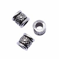 Zinc Alloy Spacer Kralen, Kolom, plated, Vintage & DIY, meer kleuren voor de keuze, nikkel, lood en cadmium vrij, 8x7mm, Verkocht door PC