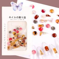 3Dネイルアートデコレーション, アクリル, DIY, ミックスカラー, 73x130mm, 売り手 ボックス