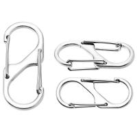 alliage de zinc Snap Hook fermoir, DIY, argent, protéger l'environnement, sans nickel, plomb et cadmium, 35mm, Vendu par PC