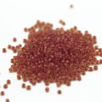 Farve Foret Glass Seed Beads, Glasperler, Runde, farve-foret, du kan DIY, flere farver til valg, nikkel, bly & cadmium fri, 2mm, 30G/Bag, Solgt af Bag