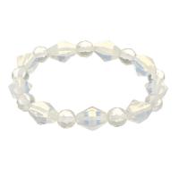 Moonstone bracelet, bijoux de mode & pour femme, Longueur 7 pouce, 10Strandstoron/lot, Vendu par lot