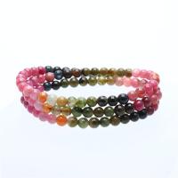 Natural Turmalina Bracelet, Roda, tamanho diferente para a escolha & para mulher, vendido para 54 cm Strand