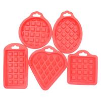 Set di stampe epossidici fai da te, silicone, 5 pezzi & DIY, nessuno, 110x95x12mm, 110x75x12mm, 115x62x12mm, 100x90x12mm, 90x75x12mm, Venduto da set