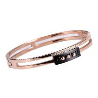 Stainless Steel Bangle 316 Stainless Steel Round Vacuum Ion Plating fashion jewelry & for woman Sold By PC