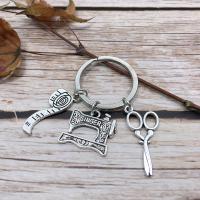 Zinc Alloy Key Clasp Unisex nickel lead & cadmium free 58mm Sold By PC