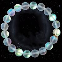 Bracciale in vetro, Cerchio, unisex & glassato, nessuno, 8mm, Venduto per 7.09 pollice filo