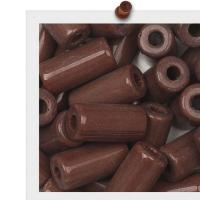 Polimero-Clay-Beads, argilla polimero, Tubo rotondo, vernice di essiccamento, DIY, nessuno, 12x24mm, 44Borsesacchetto/lotto, Venduto da lotto