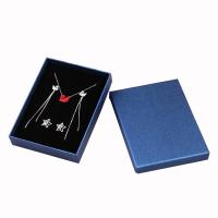 Jewelry Gift Box Paper with Sponge Square hardwearing Sold By PC