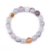 Bracelet de bijou en agate , Rond, unisexe & antifatigue & normes différentes pour le choix, plus de couleurs à choisir, Longueur Environ 7.48 pouce, Vendu par PC