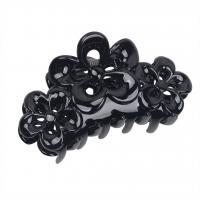 Haar Claw Clips, Hars, moffelen vernis, voor vrouw, meer kleuren voor de keuze, 60x45mm, Verkocht door PC