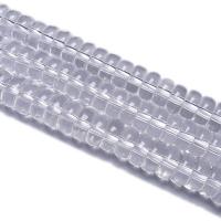 Naturlige klar kvarts perler, Clear Quartz, Abacus, mode smykker & du kan DIY & forskellig størrelse for valg, 3*6mm,4*8mm, Solgt Per Ca. 15.75 inch Strand