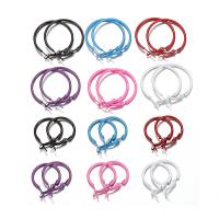 Mens Stainless Steel Hoop orecchino, In acciaio inox 303, Ciambella, Placcatura galvanica, formato differente per scelta & per la donna, colori misti, Appross. 6Pairspaio/borsa, Venduto da borsa