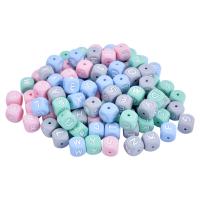 silikone Beads, Silicone, du kan DIY, flere farver til valg, 15mm, Solgt af PC