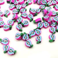 Χάντρες Polymer Clay, DIY, μικτά χρώματα, 10mm, 50PCs/τσάντα, Sold Με τσάντα