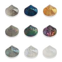 Handgemaakte Lampwork Beads, Schelp, plated, DIY, meer kleuren voor de keuze, 12x14mm, Ca 200pC's/Bag, Verkocht door Bag