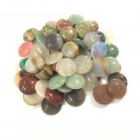 Gemstone Cabochons, Natuursteen, Ronde, DIY & verschillende materialen voor de keuze, meer kleuren voor de keuze, 30mm, Verkocht door PC