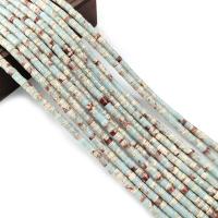 Indruk Jasper Kraal, Kolom, DIY, meer kleuren voor de keuze, 2x4mm, Per verkocht Ca 14.96 inch Strand