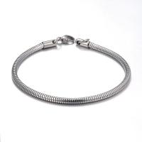 Cruach Tíotáiniam Bracelet, unisex & frith-tuirse, airgid, Díolta De réir PC