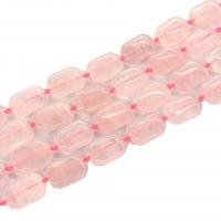 Prirodna ruža kvarca kuglice, Rose Quartz, Drugačiji oblik izbora & možete DIY, roze, Prodano Per Približno 14.96 inčni Strand