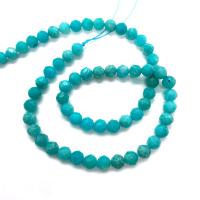 Perles amazonite, Rond, DIY & facettes, 6mm, Vendu par Environ 14.96 pouce brin