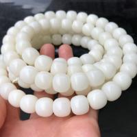 108 grânulos Mala, Bodhi Root, unissex, branco, 108PCs/Strand, vendido para Aprox 21 cm Strand