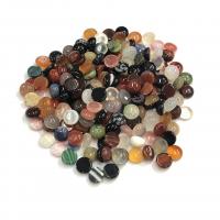 Gemstone Cabochons, Natuursteen, Koepel, DIY & verschillende materialen voor de keuze, meer kleuren voor de keuze, nikkel, lood en cadmium vrij, 8mm, Verkocht door PC