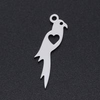 Stainless Steel Animal Pendants 201 Stainless Steel Bird Vacuum Ion Plating fashion jewelry & polished & DIY & Unisex Sold By Bag