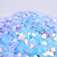 Sequin en plastique, plastique PVC, coeur, DIY, plus de couleurs à choisir, 4mm, Environ 500sol/sac, Vendu par sac