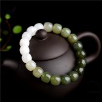 Hetian Jade Bracelet, Babhta, snasta, unisex & méid éagsúla do rogha, dathanna measctha, Díolta De réir PC