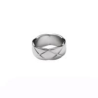 Bague en acier inoxydable, bijoux de mode & normes différentes pour le choix & pour femme, Taille:6-9, Vendu par PC