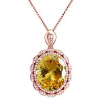 Cubique Pendentif en laiton zircon pavent, pavé de micro zircon & pour femme & avec strass, couleurs mélangées, 5-40mm, Vendu par PC