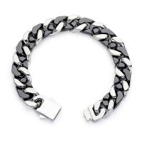 Porcelæn Bracelet, med 304 rustfrit stål, Unisex, blandede farver, Solgt af PC