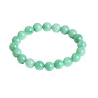 Jade hAfraice Bracelet, snasta, unisex & méid éagsúla do rogha, glas, Díolta De réir PC