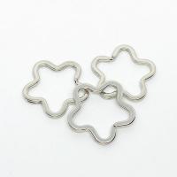 Zinklegierung Keychain-Kabel-Ring, DIY, frei von Nickel, Blei & Kadmium, 33mm, verkauft von PC