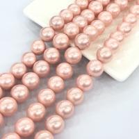 Shell Pearl Kraal, Ronde, DIY & verschillende grootte voor keus, meer kleuren voor de keuze, Per verkocht Ca 14.96 inch Strand