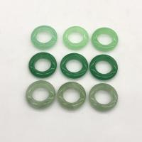 Chalcedoon hangers, Jade, Donut, uniseks, meer kleuren voor de keuze, 20mm, Verkocht door PC