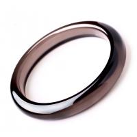 Ice Obsidian Bangle, for kvinde, brun, 52-63mm, Solgt af PC