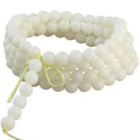 Bodhi pulseira, unissex, branco, 9mm, 1114PCs/Strand, vendido para Aprox 21 cm Strand