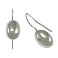 Stainless Steel Drop Korvakorut, 304 Stainless Steel, alkuperäinen väri, 9x26mm, 0.8mm, Myymät Pair