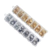 Cink ötvözet Bead Cap, galvanizált, DIY, több színt a választás, nikkel, ólom és kadmium mentes, 6-14mm, Kb 430PC-k/Box, Által értékesített Box